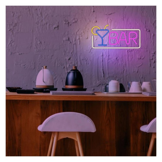 Neon Plexi Forever Light FPNE01X BAR (USB, On/Off & Dimmer) Πολύχρωμο Neon Plexi Forever Light FPNE01X BAR (USB, On/Off & Dimmer) Πολύχρωμο