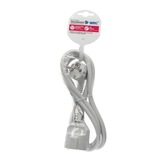 Καλώδιο Επέκτασης (Μπαλαντέζα) GSC 3m (3 x 1.5mm) Λευκό Καλώδιο Επέκτασης (Μπαλαντέζα) GSC 3m (3 x 1.5mm) Λευκό