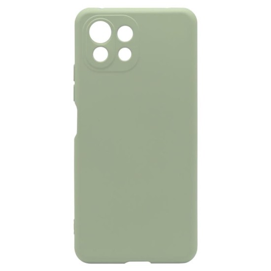 Θήκη Liquid Silicon inos Xiaomi Mi 11 Lite/ Mi 11 Lite 5G L-Cover Λαδί Θήκη Liquid Silicon inos Xiaomi Mi 11 Lite/ Mi 11 Lite 5G L-Cover Λαδί