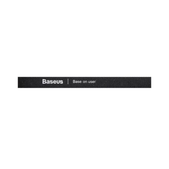 Δεματική Ταινία Καλωδίων Baseus Velcro Rainbow Circle Straps 3m Μαύρο Δεματική Ταινία Καλωδίων Baseus Velcro Rainbow Circle Straps 3m Μαύρο