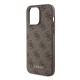 Θήκη PU Guess Apple iPhone 15 Pro Max Hardcase Metal Gold Logo 4G Καφέ Θήκη PU Guess Apple iPhone 15 Pro Max Hardcase Metal Gold Logo 4G Καφέ