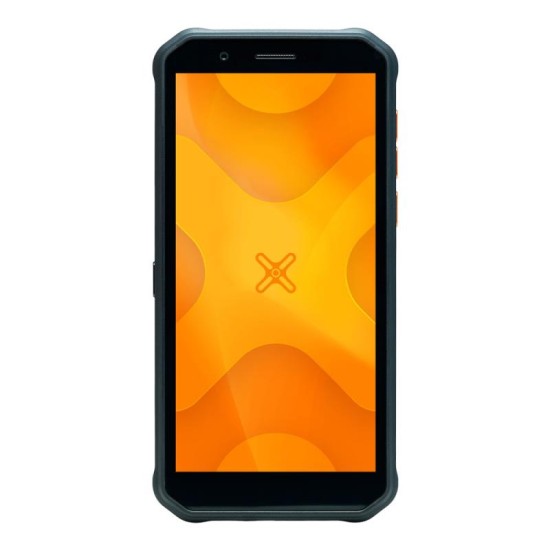 Κινητό Τηλέφωνο Hammer Energy X (Dual SIM) 64GB 4GB RAM Μαύρο-Πορτοκαλί