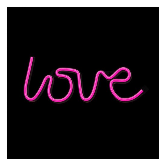 Neon LED Forever Light FLNEO5 LOVE (USB/Μπαταρίας & On/Off) Ροζ Neon LED Forever Light FLNEO5 LOVE (USB/Μπαταρίας & On/Off) Ροζ