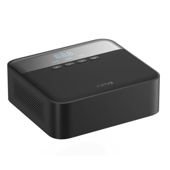 Συμπιεστής Αέρα Xiaomi 70Mai Lite Midrive TP03 με Καλώδιο Αναπτήρα Μαύρο