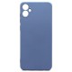 Θήκη Liquid Silicon inos Samsung A055F Galaxy A05 L-Cover Γκρι-Μπλε Θήκη Liquid Silicon inos Samsung A055F Galaxy A05 L-Cover Γκρι-Μπλε