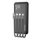 Φορτιστής Ανάγκης Dudao K6Pro 10000mAh με 4 Ενσωματωμένα Καλώδια Μαύρο Φορτιστής Ανάγκης Dudao K6Pro 10000mAh με 4 Ενσωματωμένα Καλώδια Μαύρο