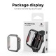 Θήκη PC με Tempered Glass Ahastyle WG115 Apple Watch 7/8/9 45mm Upgrade σε Ultra Γκρι Θήκη PC με Tempered Glass Ahastyle WG115 Apple Watch 7/8/9 45mm Upgrade σε Ultra Γκρι