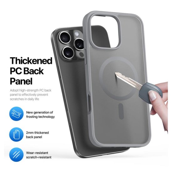 Θήκη TPU & PC Dux Ducis Yind Magnetic MagSafe Apple iPhone 16 Pro Μαύρο Θήκη TPU & PC Dux Ducis Yind Magnetic MagSafe Apple iPhone 16 Pro Μαύρο