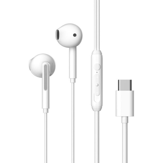 Hands Free Stereo A1 Devia EM105 USB C Kintone Λευκό Hands Free Stereo A1 Devia EM105 USB C Kintone Λευκό