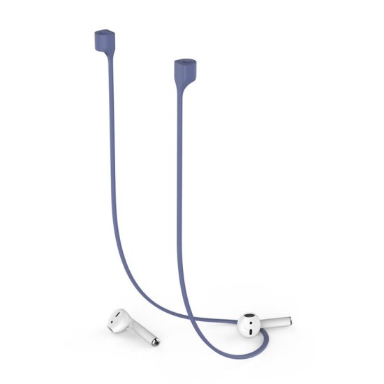 Strap Λαιμού Σιλικόνης AhaStyle PT74 Apple AirPods Magnetic Σκούρο Μπλε Strap Λαιμού Σιλικόνης AhaStyle PT74 Apple AirPods Magnetic Σκούρο Μπλε