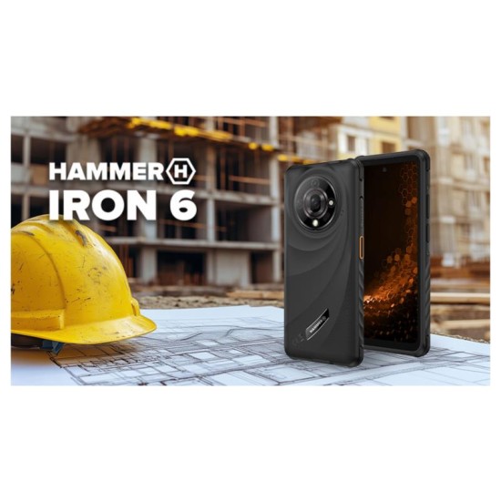Κινητό Τηλέφωνο Hammer Iron 6 (Dual SIM) 128GB 6GB RAM Μαύρο Κινητό Τηλέφωνο Hammer Iron 6 (Dual SIM) 128GB 6GB RAM Μαύρο