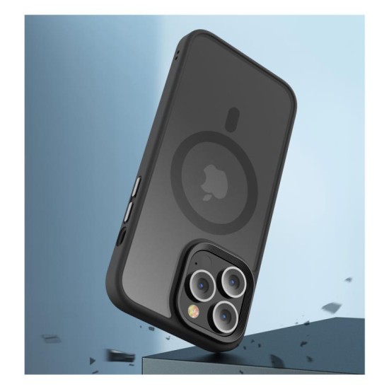 Θήκη TPU & PC Comma Joy Elegant Magnetic Anti-Shock Apple iPhone 14 Plus Μαύρο Θήκη TPU & PC Comma Joy Elegant Magnetic Anti-Shock Apple iPhone 14 Plus Μαύρο