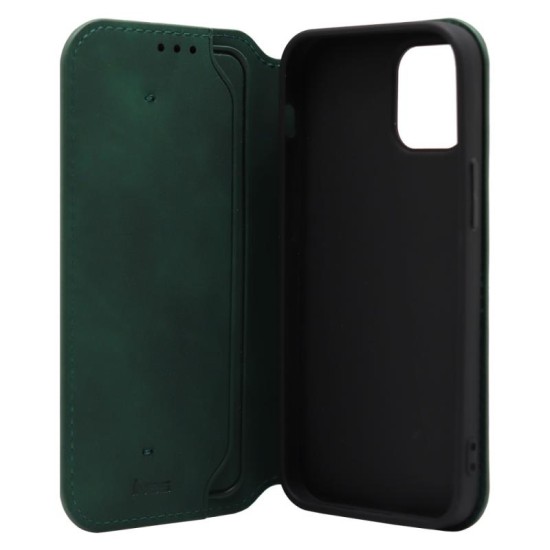 Θήκη Flip Book inos Apple iPhone 12 mini C-Folio Χακί Θήκη Flip Book inos Apple iPhone 12 mini C-Folio Χακί