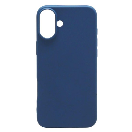 Θήκη Soft TPU inos Apple iPhone 16 5G S-Cover Μπλε Θήκη Soft TPU inos Apple iPhone 16 5G S-Cover Μπλε
