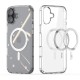 Θήκη TPU & PC Dux Ducis Clin Magnetic MagSafe Apple iPhone 16 Plus Διάφανο