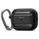 Θήκη Σιλικόνης Spigen Rugged Armor Apple AirPods Pro 1/ 2 με Γάντζο Μαύρο Θήκη Σιλικόνης Spigen Rugged Armor Apple AirPods Pro 1/ 2 με Γάντζο Μαύρο