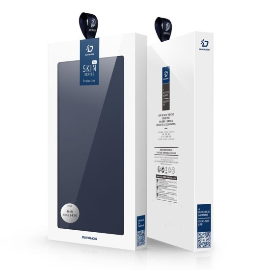 Θήκη Flip Dux Ducis Skin Pro Xiaomi Redmi Note 14 5G Μπλε Θήκη Flip Dux Ducis Skin Pro Xiaomi Redmi Note 14 5G Μπλε