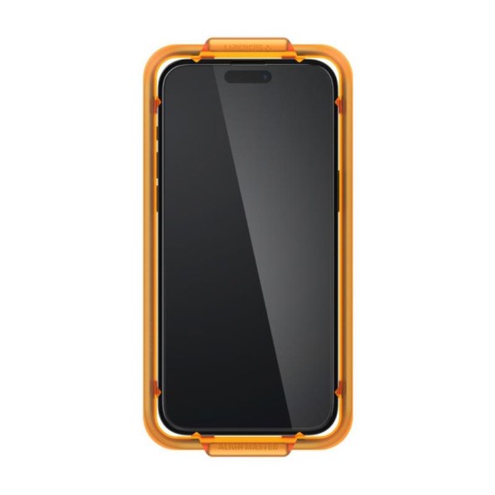 Tempered Glass Full Face Spigen Glas.tR Align Master Apple iPhone 15 Pro Max Μαύρο (2 τεμ.) Tempered Glass Full Face Spigen Glas.tR Align Master Apple iPhone 15 Pro Max Μαύρο (2 τεμ.)