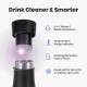 Smart Μπουκάλι-Θερμός UV Noerden LIZ Ανοξείδωτο 350ml Μαύρο Smart Μπουκάλι-Θερμός UV Noerden LIZ Ανοξείδωτο 350ml Μαύρο