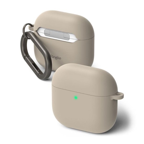 Θήκη Σιλικόνης Ringke Apple AirPods 4 (2024) Stone Θήκη Σιλικόνης Ringke Apple AirPods 4 (2024) Stone