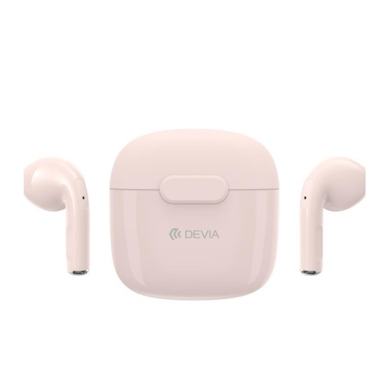 True Wireless Ακουστικά Bluetooth Devia K1 EM057 Kintone Ροζ True Wireless Ακουστικά Bluetooth Devia K1 EM057 Kintone Ροζ
