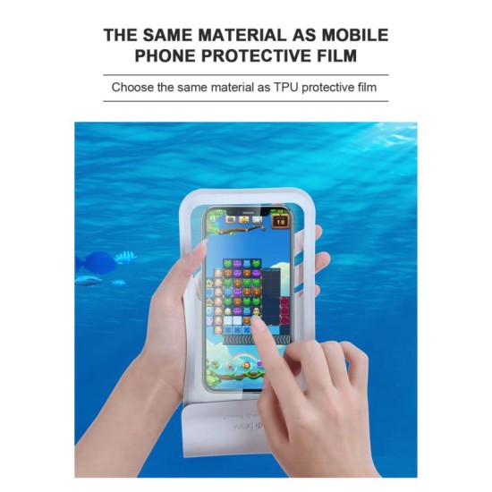 Waterproof Θήκη Devia EL158 Strong για Smartphones έως 6.9'' Ασημί Waterproof Θήκη Devia EL158 Strong για Smartphones έως 6.9'' Ασημί