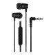 Hands Free Stereo Devia EM103 Metal 3.5mm Kintone Μαύρο Hands Free Stereo Devia EM103 Metal 3.5mm Kintone Μαύρο