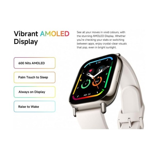 Smartwatch Xiaomi Redmi Watch 5 Lite 1.96'' BHR8789GL Μαύρο Smartwatch Xiaomi Redmi Watch 5 Lite 1.96'' BHR8789GL Μαύρο