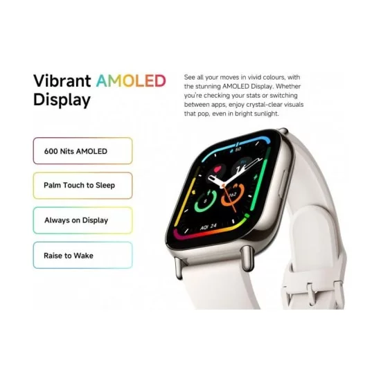 Smartwatch Xiaomi Redmi Watch 5 Lite 1.96'' BHR8789GL Μαύρο Smartwatch Xiaomi Redmi Watch 5 Lite 1.96'' BHR8789GL Μαύρο