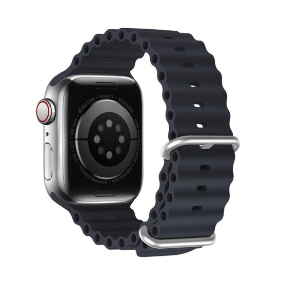 Λουράκι Σιλικόνης Dux Ducis OceanWave Bracelet Apple Watch (38/ 40/ 41mm) Γκρι Λουράκι Σιλικόνης Dux Ducis OceanWave Bracelet Apple Watch (38/ 40/ 41mm) Γκρι