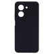Θήκη Liquid Silicon inos Xiaomi Redmi A5 Velvet Σκούρο Μπλε