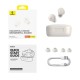 True Wireless Ακουστικά Bluetooth Baseus Bowie E18 Λευκό True Wireless Ακουστικά Bluetooth Baseus Bowie E18 Λευκό