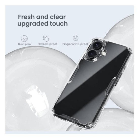 Θήκη Soft TPU & PC Nillkin Nature Pro Apple iPhone 16 Μπλε Θήκη Soft TPU & PC Nillkin Nature Pro Apple iPhone 16 Μπλε