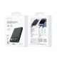 Ασύρματος Φορτιστής Ανάγκης Devia S28 Magnetic 22.5W 10000mAh Extreme Speed Σκούρο Γκρι