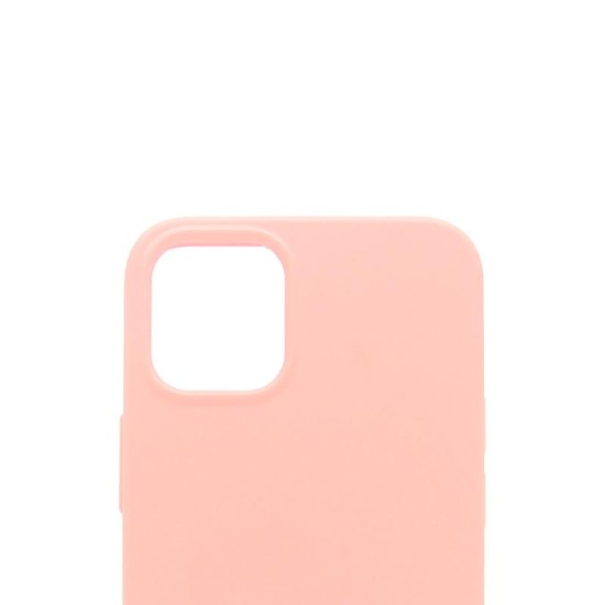 Θήκη Liquid Silicon inos Apple iPhone 12 Pro Max L-Cover Σομόν