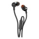 Hands Free Stereo JBL Tune T210 Pure Bass 3.5mm Μαύρο Hands Free Stereo JBL Tune T210 Pure Bass 3.5mm Μαύρο