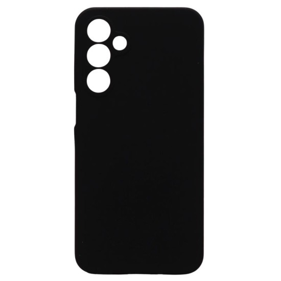 Θήκη Liquid Silicon inos Samsung A165 Galaxy A16/ A166B Galaxy A16 5G Velvet Μαύρο