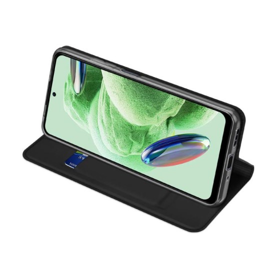 Θήκη Flip Dux Ducis Skin Pro Xiaomi Poco X5 5G/ Redmi Note 12 5G Μαύρο Θήκη Flip Dux Ducis Skin Pro Xiaomi Poco X5 5G/ Redmi Note 12 5G Μαύρο