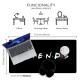Mousepad Warner Bros Friends 002 80x40cm Μαύρο (1 τεμ) Mousepad Warner Bros Friends 002 80x40cm Μαύρο (1 τεμ)