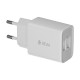 Φορτιστής Ταξιδίου Devia RLC-526 12W με Διπλή Έξοδο USB Α & Καλώδιο Micro USB EC205 1m Smart Λευκό Φορτιστής Ταξιδίου Devia RLC-526 12W με Διπλή Έξοδο USB Α & Καλώδιο Micro USB EC205 1m Smart Λευκό