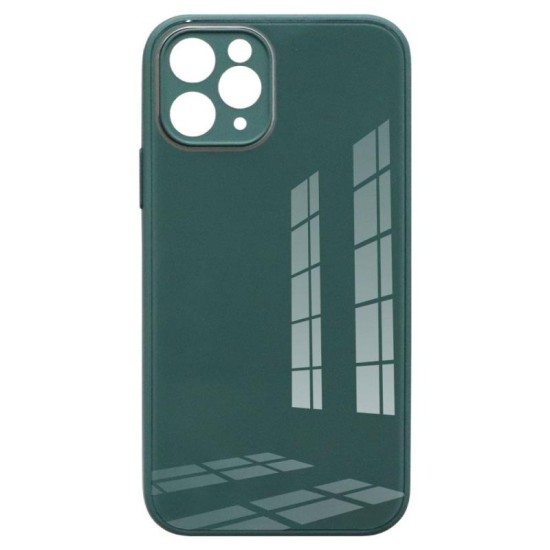 Θήκη TPU & Glass inos Apple iPhone 11 Pro CamGuard Πράσινο Θήκη TPU & Glass inos Apple iPhone 11 Pro CamGuard Πράσινο