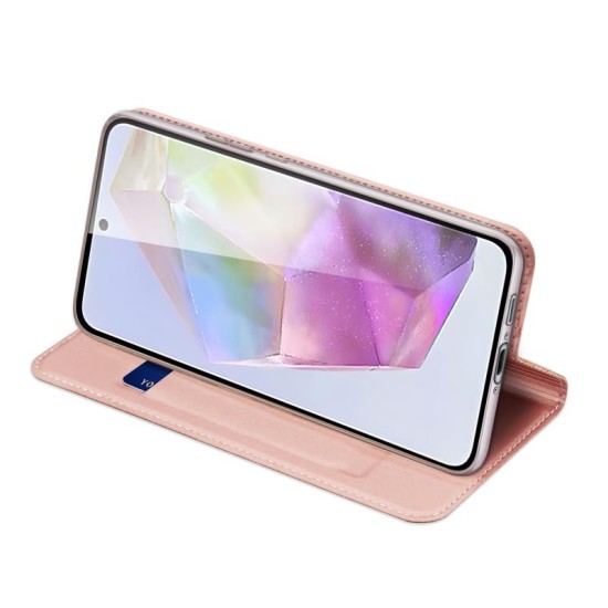 Θήκη Flip Dux Ducis Skin Pro Samsung A366 Galaxy A36 5G/ A566 Galaxy A56 5G Ροζ Θήκη Flip Dux Ducis Skin Pro Samsung A366 Galaxy A36 5G/ A566 Galaxy A56 5G Ροζ