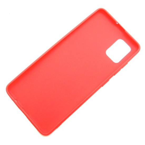 Θήκη Soft TPU inos Samsung A515F Galaxy A51 S-Cover Κόκκινο Θήκη Soft TPU inos Samsung A515F Galaxy A51 S-Cover Κόκκινο