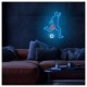 Neon Plexi LED Forever Light FPNE31 FOOTBALLER (USB/Μπαταρίας & On/Off) Πολύχρωμο Neon Plexi LED Forever Light FPNE31 FOOTBALLER (USB/Μπαταρίας & On/Off) Πολύχρωμο