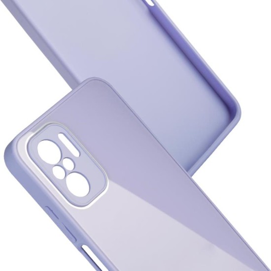 Θήκη TPU & Glass inos Apple iPhone 12 mini CamGuard Μωβ Θήκη TPU & Glass inos Apple iPhone 12 mini CamGuard Μωβ