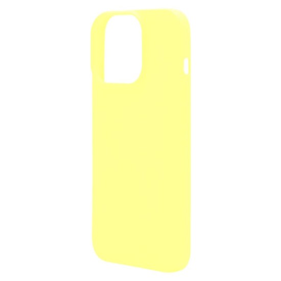 Θήκη Soft TPU inos Apple iPhone 13 Pro S-Cover Κίτρινο