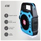 Ανεμιστήρας Κάμπινγκ Niaros Stawell USB 4W με Φακό LED 180lm Μπλε Ανεμιστήρας Κάμπινγκ Niaros Stawell USB 4W με Φακό LED 180lm Μπλε