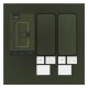 Tempered Glass Full Face Hofi Pro+ Apple iPhone 16 Pro Max Μαύρο (2 τεμ.)