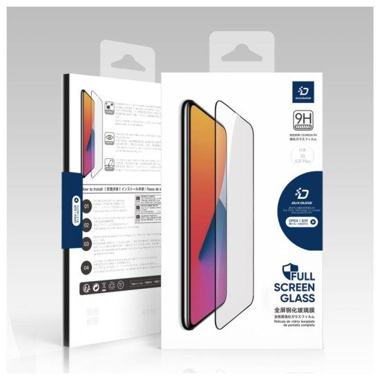 Tempered Glass Full Face Dux Ducis Samsung S936B Galaxy S25 Plus 5G Μαύρο (1 τεμ.) Tempered Glass Full Face Dux Ducis Samsung S936B Galaxy S25 Plus 5G Μαύρο (1 τεμ.)