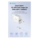 Φορτιστής Ταξιδίου Ταχείας Φόρτισης Devia RCE-3005CL 30W με Έξοδο USB C GaN PD & Καλώδιο USB C σε USB C Smart 1m Λευκό Φορτιστής Ταξιδίου Ταχείας Φόρτισης Devia RCE-3005CL 30W με Έξοδο USB C GaN PD & Καλώδιο USB C σε USB C Smart 1m Λευκό